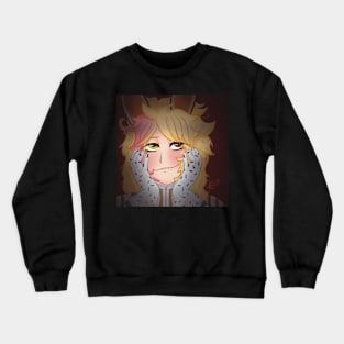 Yandere Pretty Bread Boy Sticker Crewneck Sweatshirt